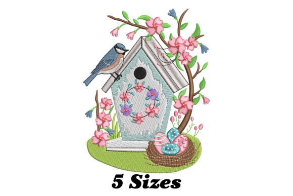 Bird House: A Whimsical Embroidery Design Review for Craft Fairs