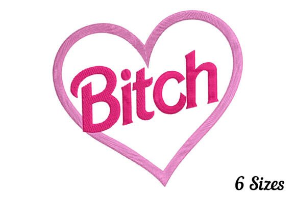 Bitch Love Heart: A Bold Holiday Embroidery Review