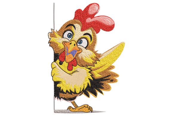 Cheerful Chicken: A Festive Embroidery Review