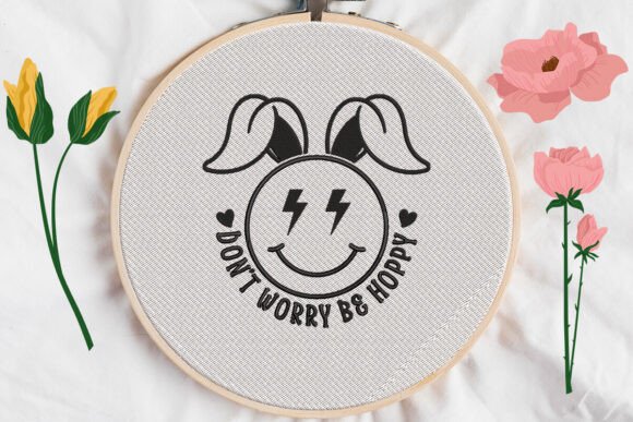 Dont Worry, Be Hoppy Embroidery Review