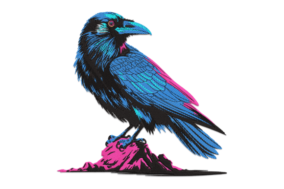 Elegant Crow: A Seasonal Embroidery Review