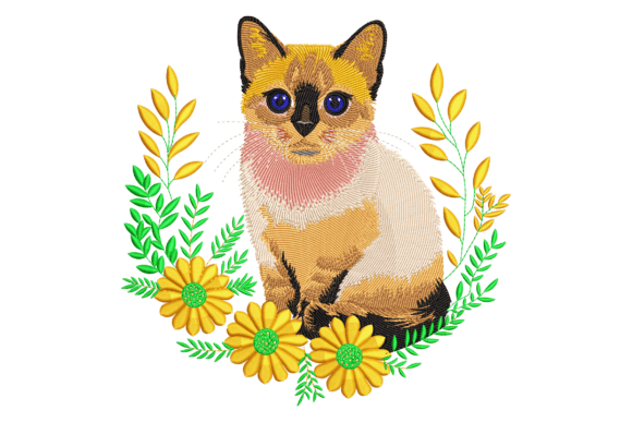 Graceful Siamese Cat: A Designer’s Review for Craft Fairs