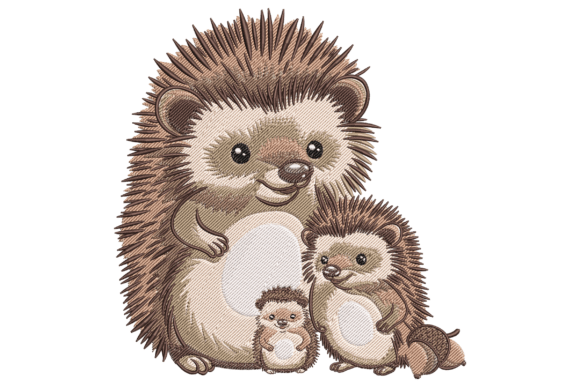 Hedgehog Family Cuddles: A Holiday Design Review