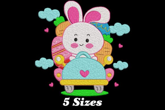 Rabbit Riding a Bike with Easter Eggs Review