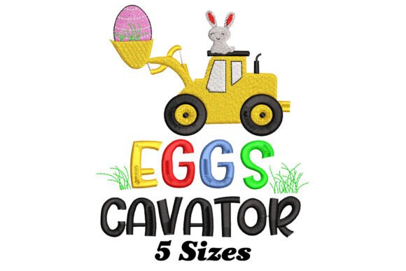Review: Easter Egg Hunt Funny Excavator Design