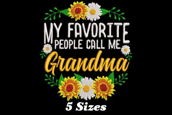 Review: My Favorite People Call Me Grandma Design
