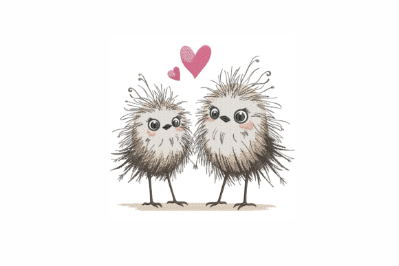 Review: Valentine Love Birds with Heart for Merch