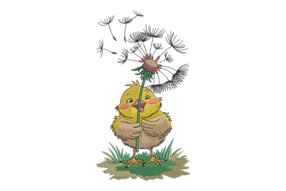 Reviewing the Adorable Chick with Dandelion Design