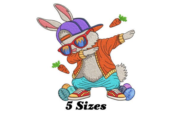 Reviewing the Dabbing Easter Bunny Design