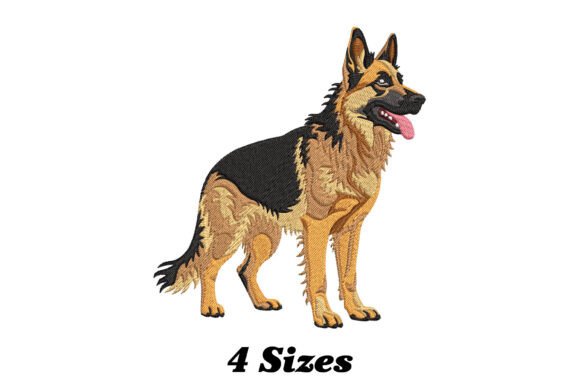 Reviewing the German Shepherd Dog Embroidery Design