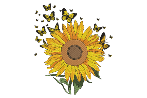 Sunflower with Butterflies: A Designer’s Review